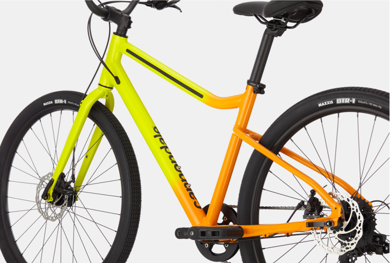 Cannondale Treadwell 3 Ltd Hybrid Bike in Yellow-2